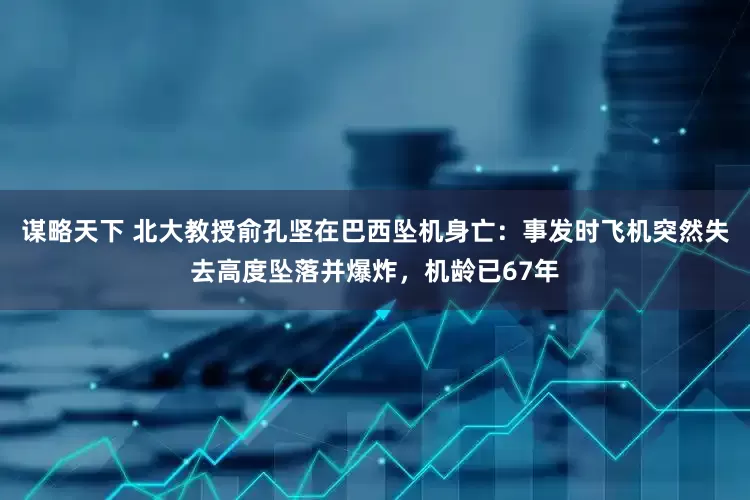 谋略天下 北大教授俞孔坚在巴西坠机身亡：事发时飞机突然失去高度坠落并爆炸，机龄已67年